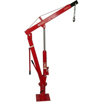 MAR-POL Dílenský jeřáb, hydraulický, otočný, skládací, nosnost 1t