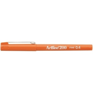 Artline Fineliner 200 Финелинер 0.4 оранжев (EK-200 ORANGE)