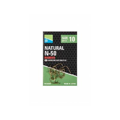 Preston Innovations Natural N-50 Hooks vel.16 15ks