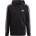 Adidas Суичър Adidas Essentials 3-Stripes Full-Zip Hoodie - Black