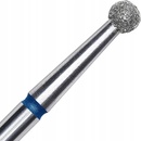 Staleks Diamantová fréza Guľa modrá 2,7 mm FA01B027