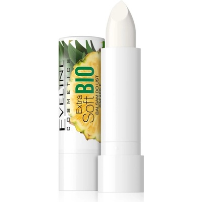 Eveline Cosmetics Extra Soft Bio Pineapple výživný balzam na pery 4 g