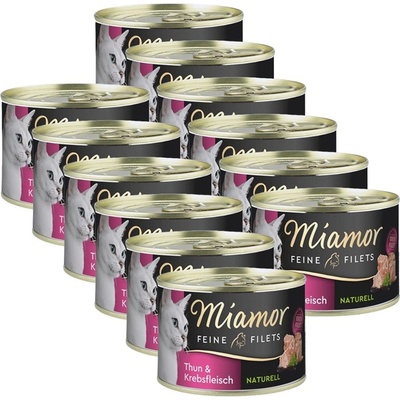 Miamor Feine Filets Naturell тонка риба и рак 12 x 156 г