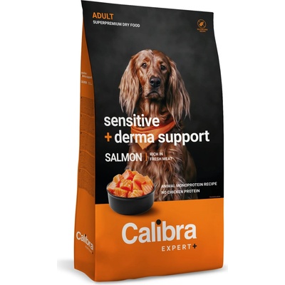 Calibra Dog Expert+ Adult Sensitive & Derma Support 12 kg