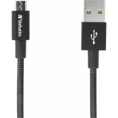 Verbatim 48863 USB (2.0), USB A samec - microUSB samec, 1m, černý
