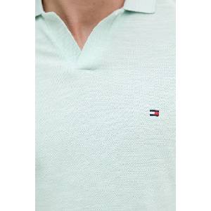 Tommy Hilfiger тениска с яка мъжка от памук (MW0MW38482) - answear - 101,68 лв