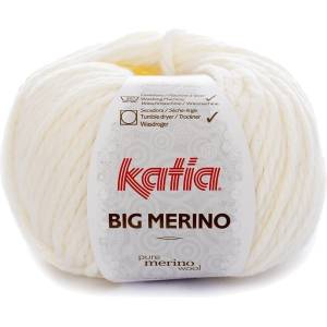 Katia Big Merino 1 White Плетива прежда (BM 1)