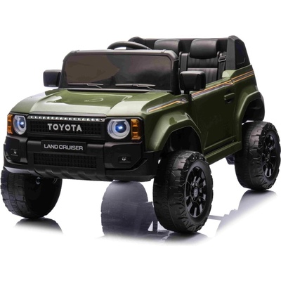 Beneo Elektrické autíčko Toyota Landcruiser 12V vojenská zelená