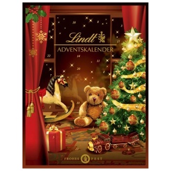Lindt Bear adventní kalendář 250 g