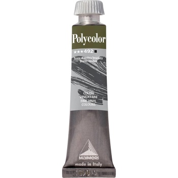 Maimeri Vynil Polycolor АКРИЛНА боя Burnt Umber 492 20 ml 1 бр (M1202492)