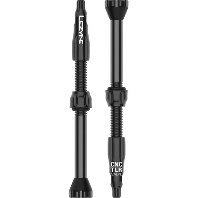 LEZYNE ventilky pre bezdušový systém CNC TLR 60 mm, strieborný, 60 mm