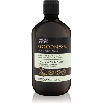 Baylis & Harding Goodness Oud, Cedar & Amber пяна за вана 500ml