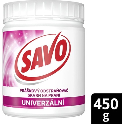 Savo Univerzální práškový odstraňovač skvrn, 450 g
