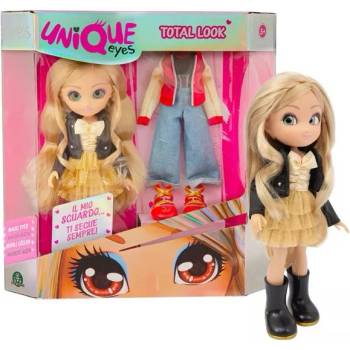 Giochi Preziosi Unique Eyes: Кукла с магически очи и два комплекта дрехи - Amy (MYM01000A)