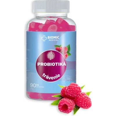 Biomic probiotiká malina 90 Gummies