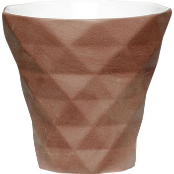 Hübsch Свещник за чаена свещ Hübsch за украса тухлен цвят (720214)