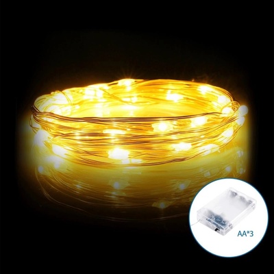 Aigostar Aigostar B.V. LED Vianočná reťaz 20xLED 3xAA 2,3m teplá biela AI1317