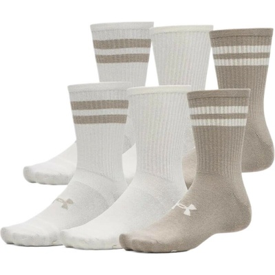Under Armour Essential 6pk Crew Timberwolf Taupe Timberwolf Taupe Stone