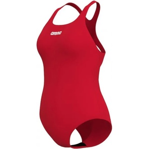 arena solid swim pro red 32