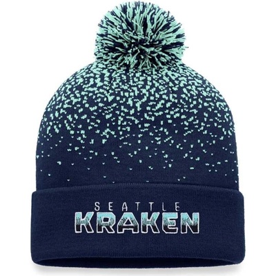 Kulich SEA Iconic Gradiant Cuff with Pom Seattle Kraken