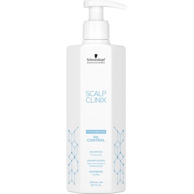 Schwarzkopf Scalp Clinix Šampon pro omezení mastnoty 300 ml