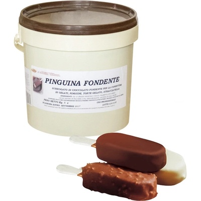 Pinguina Poleva do zmrzlin a na nanuky hořká 5 kg/kbelík