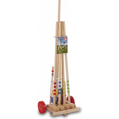 Lucio Londero Kroket 10304 pro 4 hráče dřevěný vozík