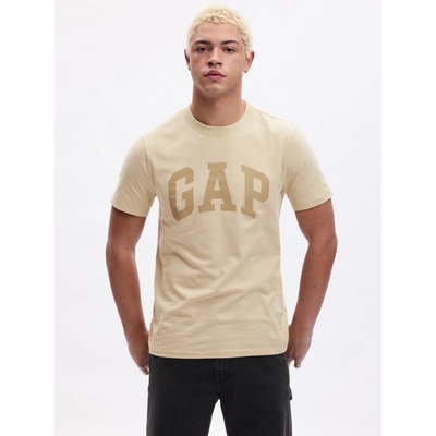 Gap tričko s logom Everyday Soft béžové
