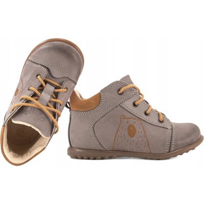 Emel ES2069J-2 dětské polobotky kožené