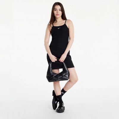 Nike NSW Essential Ribbed Dress Bycn Black/ White