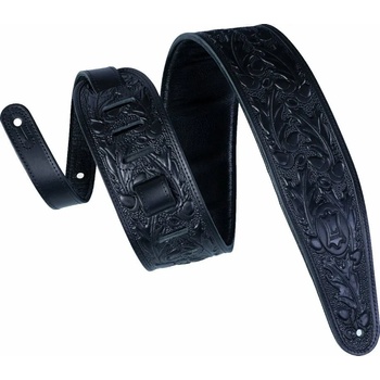 Image 1 of Levy's Oak Embossed Black Каишка за китара (PM44T01-BLK)
