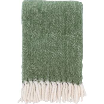 Södahl Шалте Brushed 150 x 200 см маслинено (26764)