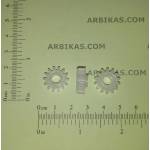 Compatible Зъбно колело 14t изпичаща секция hp 1500/ hp 2500, rs7-0434 (rs7-0434)