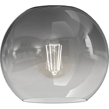 MILAGRO Резервно стъкло за полилей и стенна лампа monte e27 Ø 15 см опушен (nsmi1929)