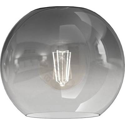 MILAGRO Резервно стъкло за полилей и стенна лампа monte e27 Ø 15 см опушен (nsmi1929)