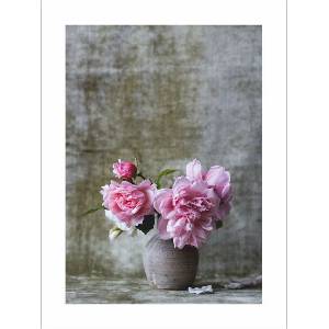  Принт Ваза с божури (Print127)