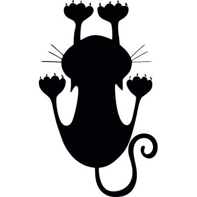 Artemiss Padajúca mačka plastová šablóna B 15 cm x 15 cm