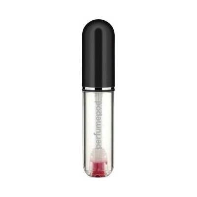 Travalo Fľaštička s rozprašovačom Perfume Pod Pure čierna 5 ml