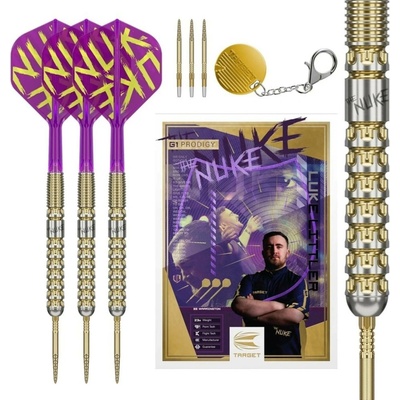 Target Luke Littler G1 Prodigy SP 90% 23g steel