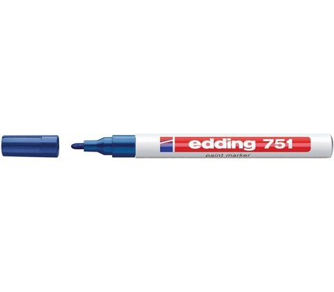 EDDING 751 tmavě modrý