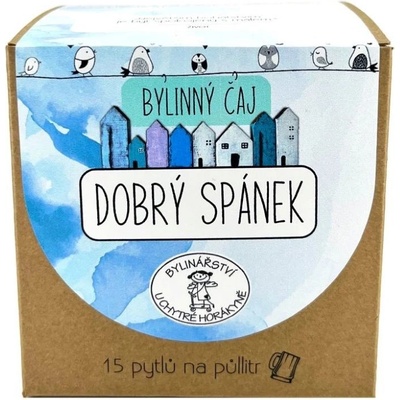 Bylinářství U Chytré horákyně Porcovaný bylinný čaj Dobrý spánok 15 x 3 g