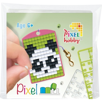Pixelhobby Мозайка с пиксели Pixelhobby, Ключодържател - Панда (23101)