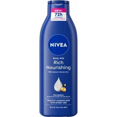 Nivea Rich Nourishing dámske telové mlieko 250ml