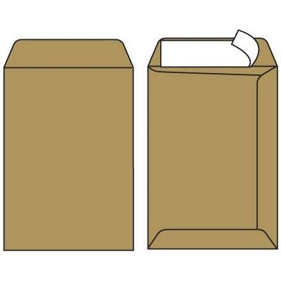 Плик кафяв B4 250х353 mm Стикер 250 бр (B4 250)