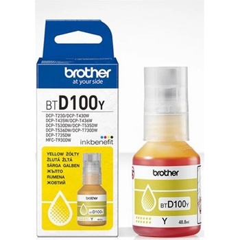 Brother btd100y ink bottle - cee/gen (btd100y)