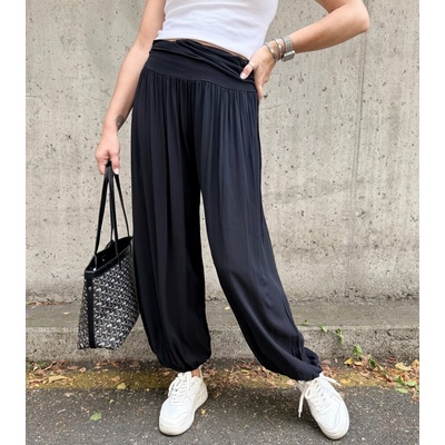 Černé viskózové aladinky NOMAD UNI