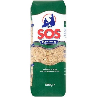 SOS Brown ryža 0,5 kg