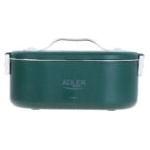 Adler Електрическа кутия за обяд Adler AD-4522, 800 ml, До 70°C, Стоманен съд за храна, 5L термо чанта - Зелен (AD-4522) - potrebno