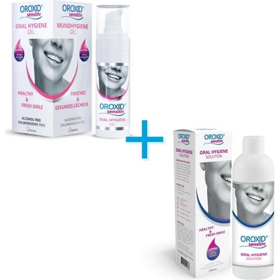 OROXID sensitiv gel 30 ml + OROXID sensitiv roztok 250 ml