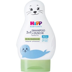 HiPP Шампоан за коса и тяло Hipp Babysanft - Тюленче, 200 ml - baby